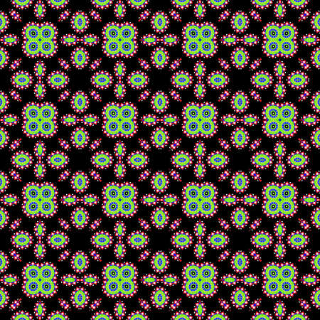 Fractal seamless patternの写真素材