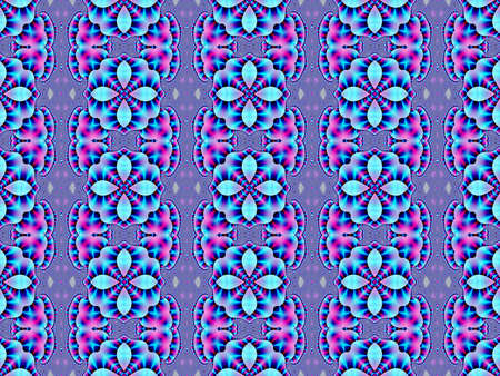 Blue seamless geometric pattern