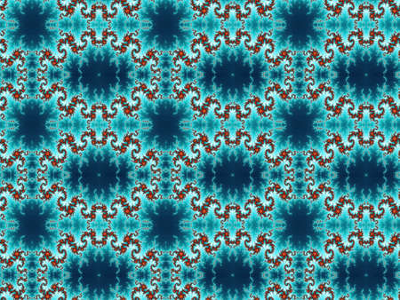 Fractal seamless pattern