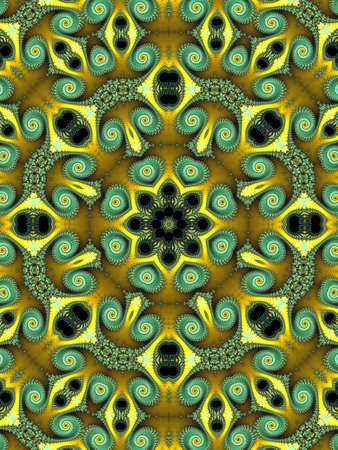 Digital patterned carpetの写真素材