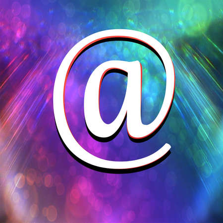 Sign e-mailの写真素材