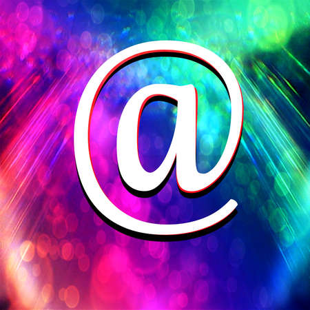 Sign e-mailの写真素材
