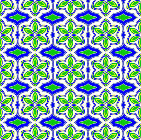 Geometric seamless patternの写真素材