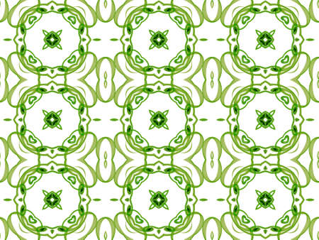 Green seamless patternの写真素材