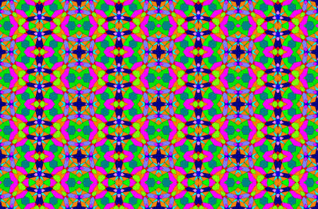 Geometric seamless patternの写真素材