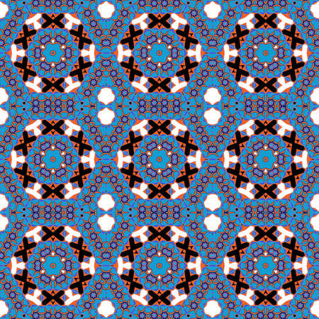 Geometric seamless patternの写真素材