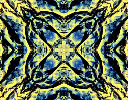 Abstraction decorative kaleidoskopeの写真素材