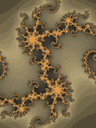 patterned fractal backgroundの写真素材