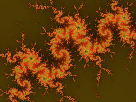 Patterned fractal backgroundの写真素材
