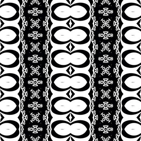 Seamless geometric ornament in a graphic styleの写真素材
