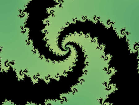 Decorative frctal spiralの写真素材