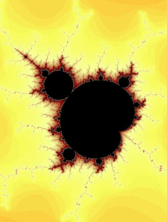 Abstraction background with fractal Mandelbrot の写真素材