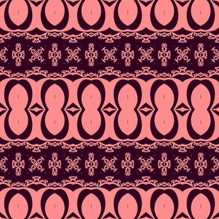 Seamless geometric pattern with stripesの写真素材