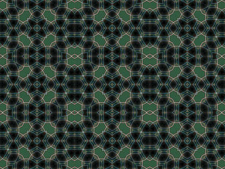 Seamless fractal pattern in a dark colorsの写真素材