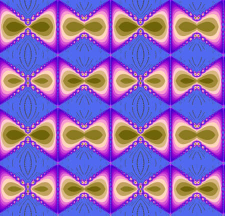 Seamless fractal patternの写真素材