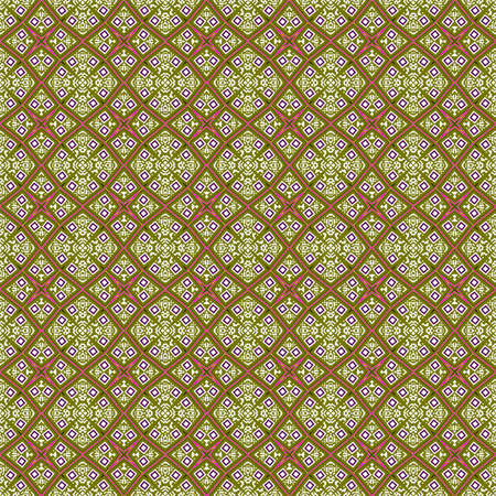 Seamless decorative patternの写真素材