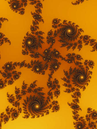 Decorative fractal background