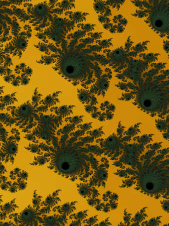 Patterned fractal background