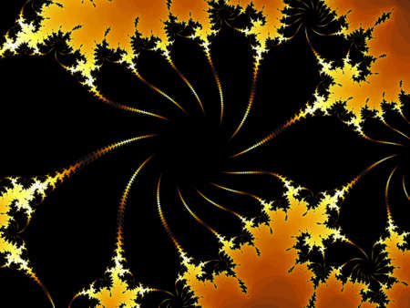 Decorative fractal background
