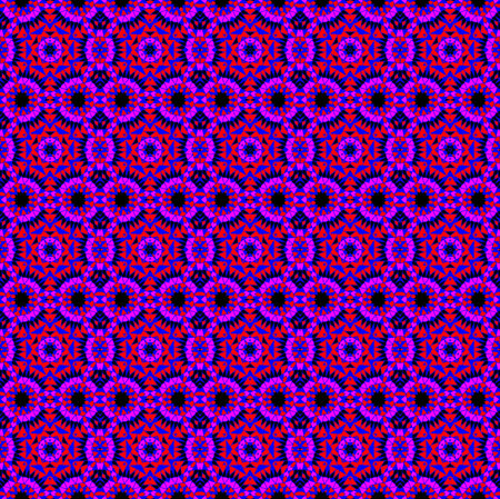 Seamless pattern in a purple colorsの写真素材