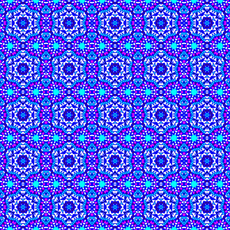 Seamless pattern in a blue colorsの写真素材