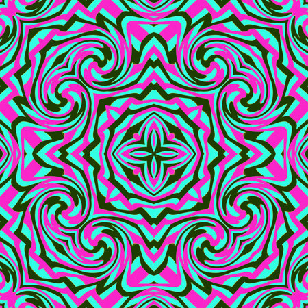 Digital decorative pattern for designの写真素材