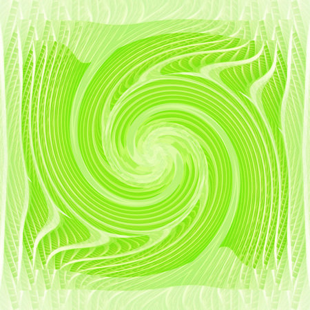 Gentle green spiral for designの写真素材