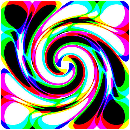 Abstraction decorative background with spiralの写真素材