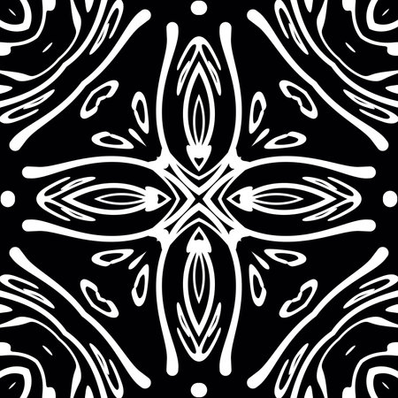 Black - white patternの写真素材