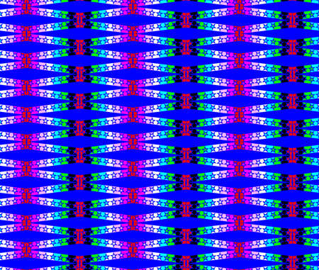 Seamless pattern with a five-pointed starsの写真素材