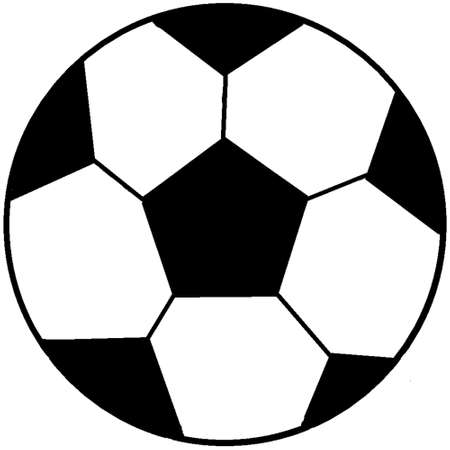 Pattern with a soccer.の写真素材