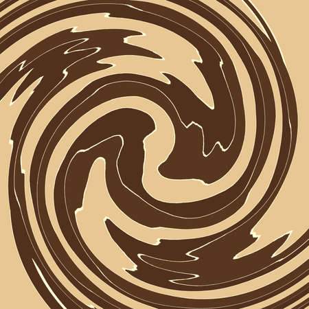 Abstract decorative spiral in a sepia colorsの写真素材