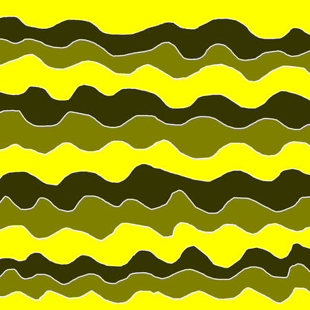 Abstract decorative background with waves and curves in a bright colorsの写真素材