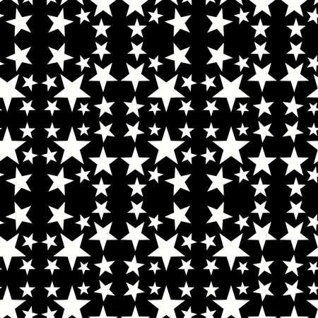 Seamless pattern with a five-pointed starsの写真素材