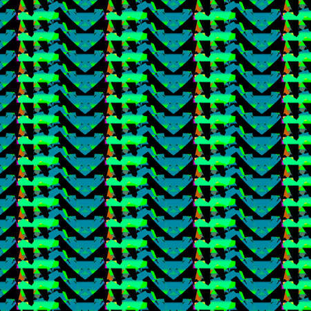 Decorative pattern with 3d effect and blurred texture in a bright colorsの写真素材