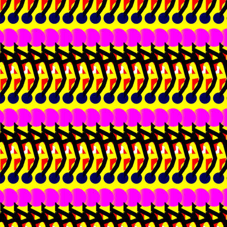 Decorative pattern with 3d effect and blurred texture in a bright colorsの写真素材