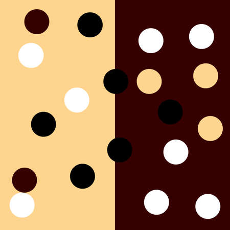 Decorative abstract background with a multicolored circles. The Author - Peshkareva Irinaの写真素材