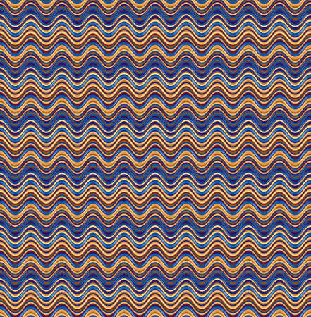 Seamless decorative Berta's pattern with curves and waves. The Author - Peshkareva Irinaの写真素材