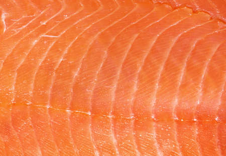 Smoked salmon fillet textureの写真素材