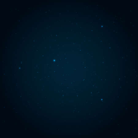 Night starry sky vector backgroundのイラスト素材