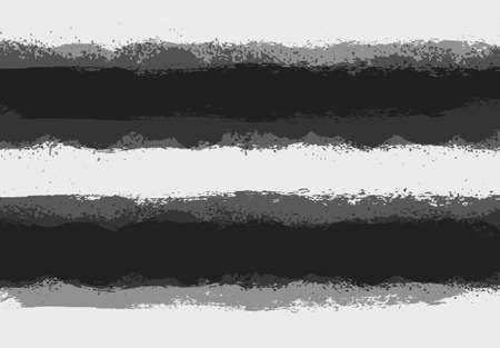 Grunge paint  stain dividers, background stripesのイラスト素材