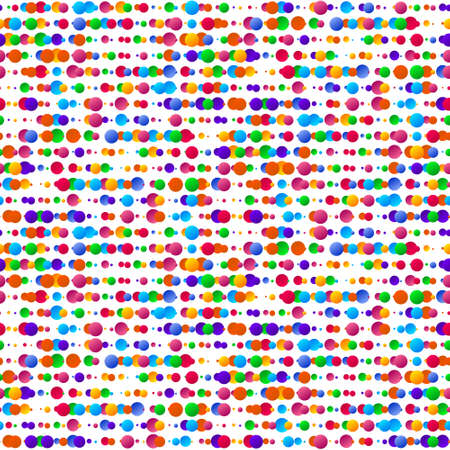 Funky seamless vector background, 60s designのイラスト素材