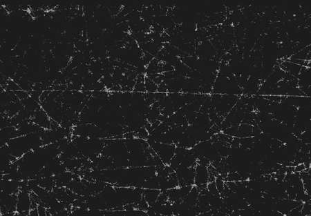 Black texture of scanned folded cracked and crumpled paperのイラスト素材
