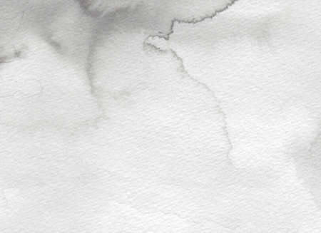 Antique watercolor wash textures. Bleeding watercolor pigments on coldpress textured watercolor paperの写真素材