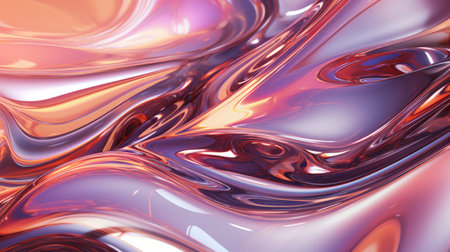 Fluid holographic chrome background, pastel aesthetic, dreamcoreの素材
