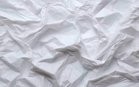 The texture of white paper is crumpledの素材