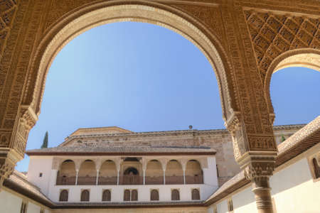 The Alhambra, Granada, Spain.のeditorial素材