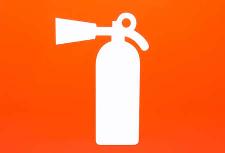 Poster extinguisherの写真素材