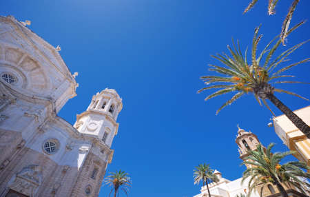 Cathedral of Cadiz,Spainの写真素材