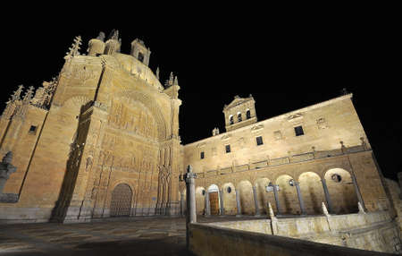 convent of st. esteban, salamanca, spain.のeditorial素材